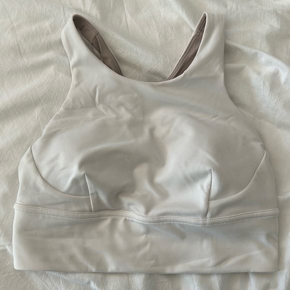 Wunder Train Longline Bra, white, size 6 - Picture 3 of 7